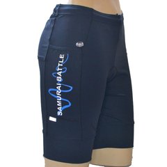 Bermuda 4 Bolsos Samurai Battle - Azul