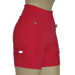 Shortinho 4 Bolsos Vermelho