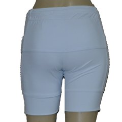 Bermuda 4 Bolsos Branco - corrabem