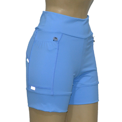 Shortinho 4 Bolsos Azul Fly
