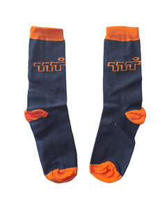 Meias Cano Médio Personalizada TTT (Laranja) - Pronta Entrega - comprar online