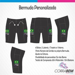 Bermuda 4 Bolsos Personalizada