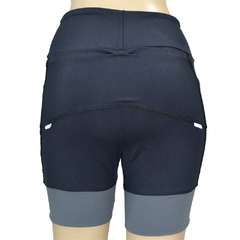 Shortinho 4 Bolsos Preto com Barra Chumbo - Pronta Entrega - corrabem