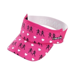 Viseira para Corrida HUPI Love Run Rosa - comprar online