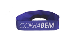 Viseira de elástico Runners Roxa - CorraBemModa na internet
