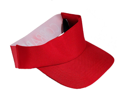 Viseira de elástico Runners Vermelha - CorraBemModa - comprar online