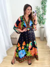 Vestido Isadora Floral Pássaro - comprar online