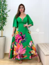 LINHA PREMIUM - Vestido Patrícia Floral Aquarela - comprar online