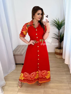 Vestido Gaby Vermelho - comprar online