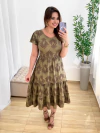 Vestido Joice Verde Militar