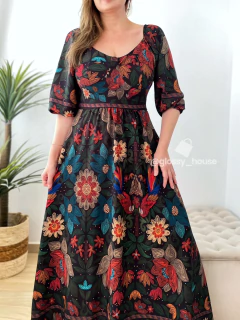 Vestido Eloá Jardim de Inverno na internet