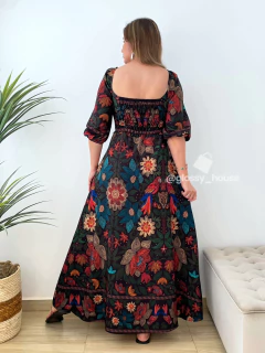 Vestido Eloá Jardim de Inverno - Glossy House