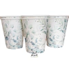 Vaso botanic pintitas gold x10 unidades