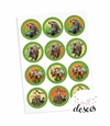 Sticker Jurassic World x12 - comprar online