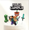 Topper silueta Minecraft - comprar online