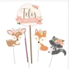 Topper silueta bosque romántico - comprar online