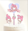 Topper silueta my melody - comprar online