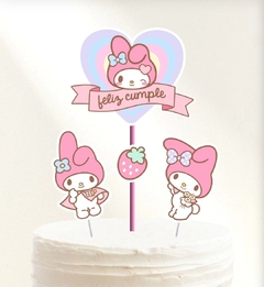 Topper silueta my melody - comprar online