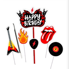 Topper silueta rock - comprar online