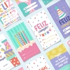 Tarjeta feliz cumpleaños modelos surtidos x1 unidad - comprar online