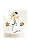 Topper silueta me recibí/graduación - comprar online
