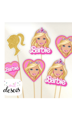 Set x9 topper barbie - comprar online
