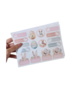 Sticker pascuas vintage x12 unidades - comprar online