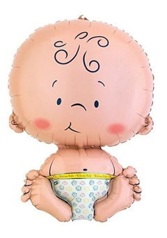 Globo bebé 70cm aprox. (pañal unisex) - comprar online