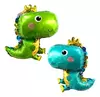 Globo dino corona verde 70cm aprox - comprar online