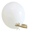 Maxi globo blanco x1 unidad 18" (60cm aprox)