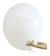 Maxi globo blanco x1 unidad 18" (60cm aprox)