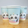Vaso panda iridiscente x6 unidades