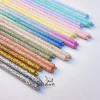 Vela glitter x1 unidad (24 opciones de colores)