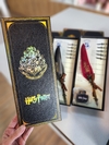 Pluma Harry Potter con tintero y 6 puntas en caja (4 opciones de color)