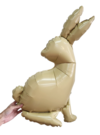 Globo conejo pascua natural 70cm aprox. - comprar online