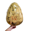 Globo huevo de pascua natural "happy caster" 50cm aprox. - comprar online