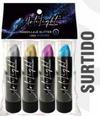 Labial glitter x4 unidades (uno de cada color)