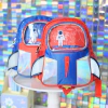 Mochila astronauta 25x19x9cm (2 opciones de color)