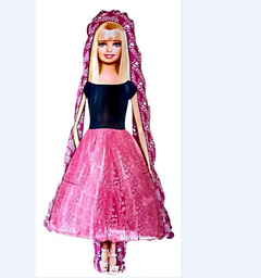 Globo Barbie cuerpo entero 80cm aprox. - comprar online
