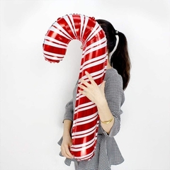 Globo bastón de caramelo grande, 75cm aprox. - comprar online
