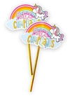 Big Topper Unicornio Arcoiris