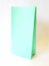 Bolsita de papel verde pastel x10 unidades