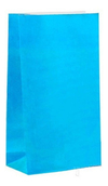 Bolsita de papel celeste x10 unidades