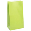 Bolsita de papel verde manzana x10 unidades