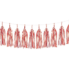 Guirnalda de borlas gold rosé para armar