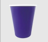 Vaso violeta liso laminado x6 unidades