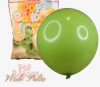 Globo verde palta 12" x5 unidades