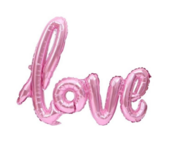 Globo love 55cm aprox. (3 opciones de color) - mildeseosdepapel