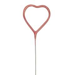 Chispita corazón y estrella (dorado, rosa y roja) en internet