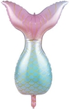 Globo cola de sirena pastel 82cm